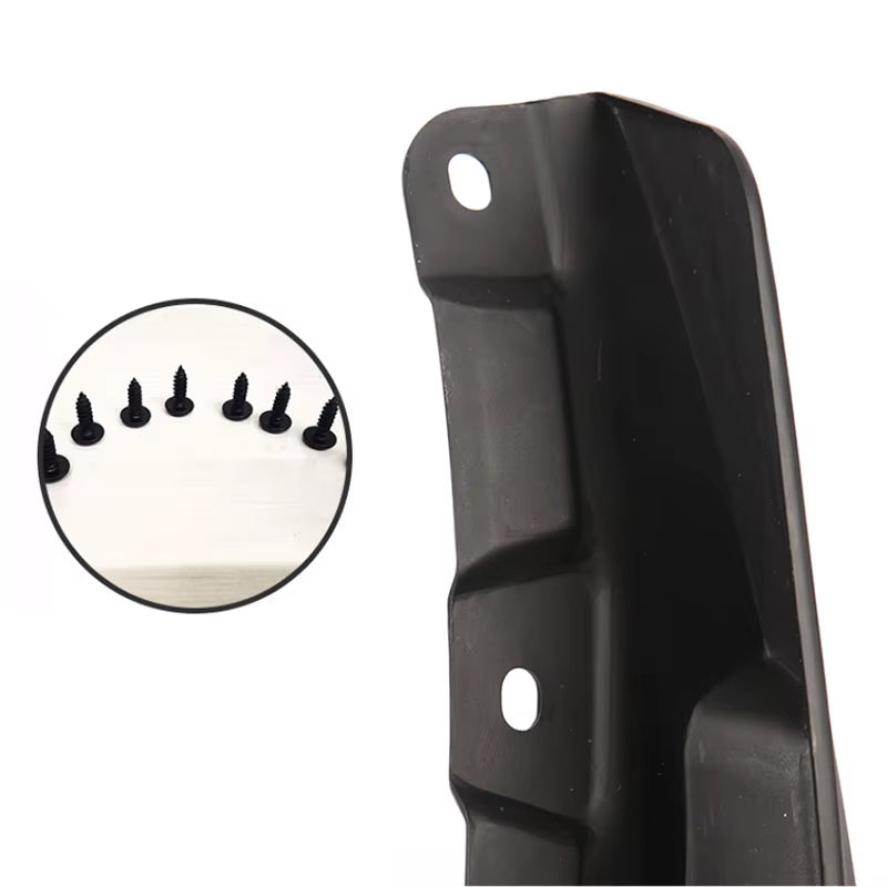 4Pcs Set Car Tire Fender Universal Front Rear Wheel Mud Flaps Splash Guards Mudflaps with Screw Automobile Protector Accessories