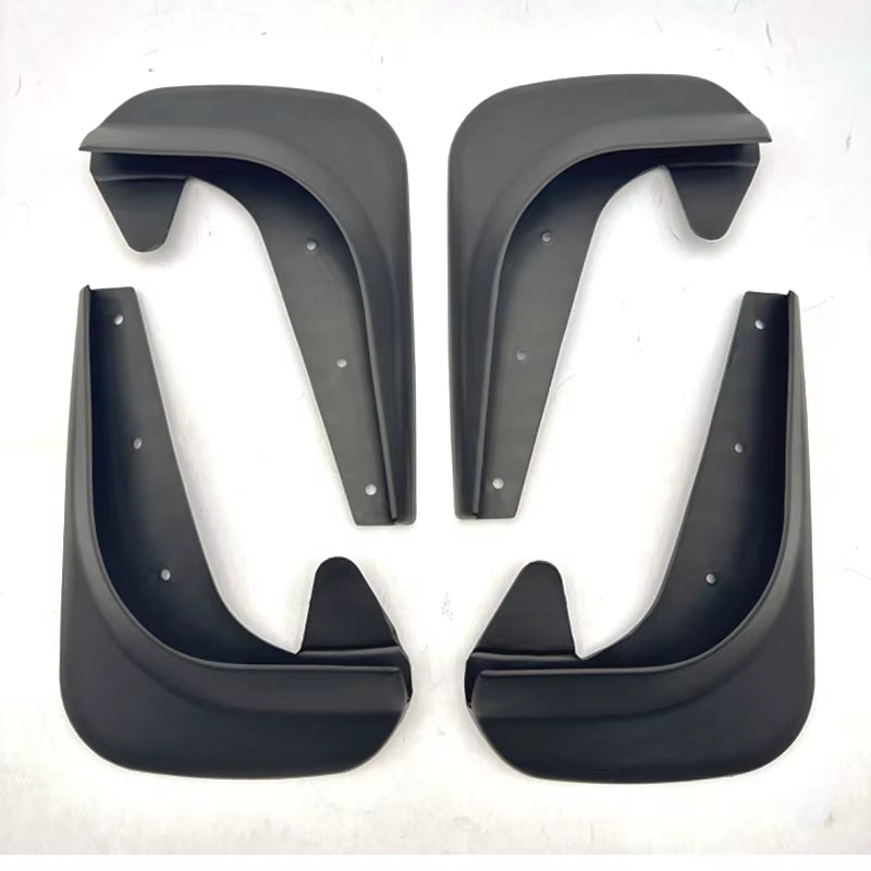 4Pcs Set Car Tire Fender Universal Front Rear Wheel Mud Flaps Splash Guards Mudflaps with Screw Automobile Protector Accessories