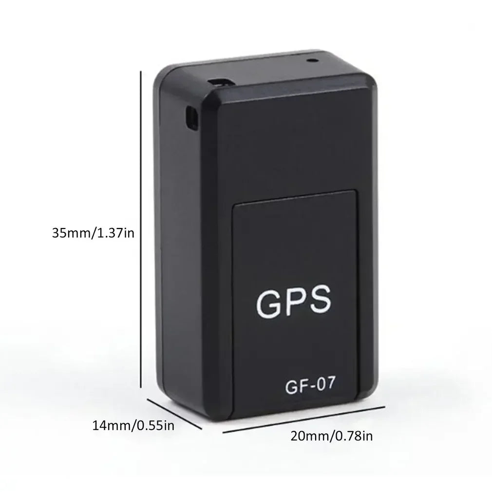 Magnetic Mini Car Tracker GPS Real Time Tracking Locator Device Magnetic GPS Tracker Real-Time Vehicle Locator Pet Tracker GF07