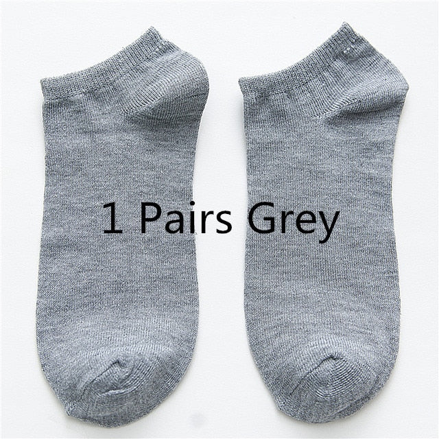 Venta al por mayor, 10 pares de calcetines unisex para hombre y mujer, transpirables, deportivos, de color liso, náuticos, cómodos, de algodón, hasta el tobillo, blancos.