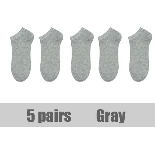 Venta al por mayor, 10 pares de calcetines unisex para hombre y mujer, transpirables, deportivos, de color liso, náuticos, cómodos, de algodón, hasta el tobillo, blancos.
