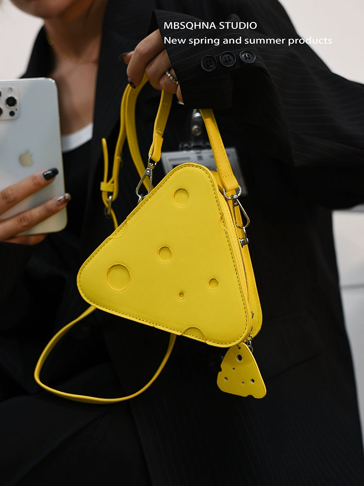 Mbsqhna Niche Original Hole Triangle Earphone Bag