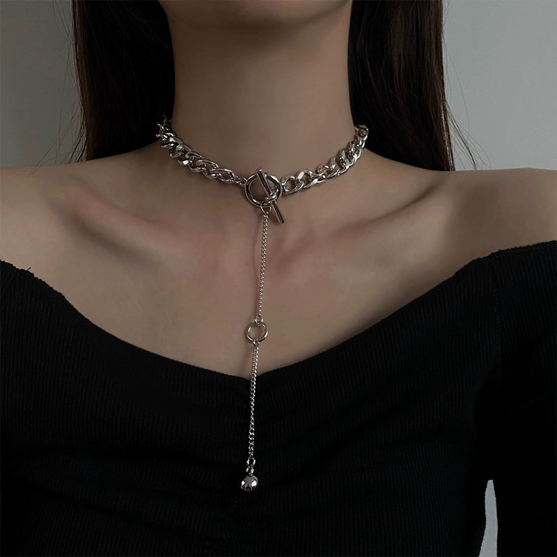 Collar tipo suéter con diseño de nicho para mujer