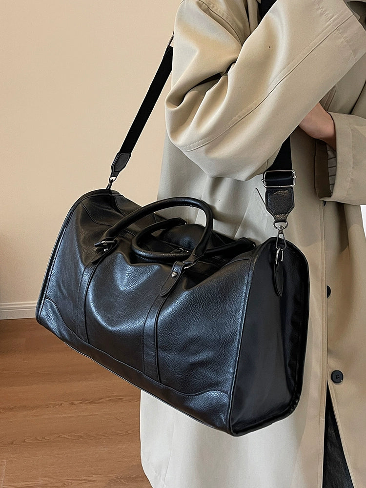 Bolso bandolera retro para viaje de negocios, con textura femenina, para llevar en la mano