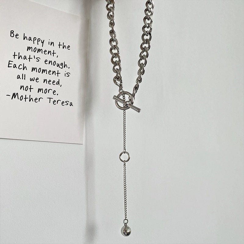 Collar tipo suéter con diseño de nicho para mujer