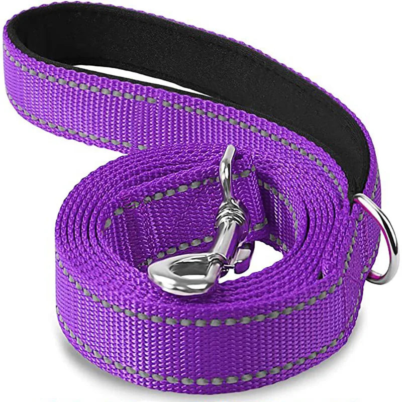 Arnés para perros y gatos, correa de plomo con reflexión nocturna, cuerda de remolque para mascotas de 1,2/1,5/1,8 m, cuerda de protección, correa de entrenamiento para caminar.