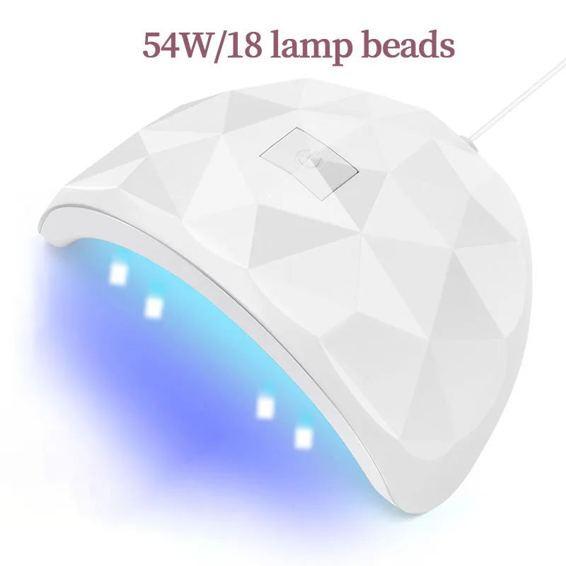 LINMANDA 54W UV Led Lamp Nail Dryer Curing Gel Nail Polish 18pcs Leds Lamp With USB Smart Timer Sun Light Nail Art Tools
