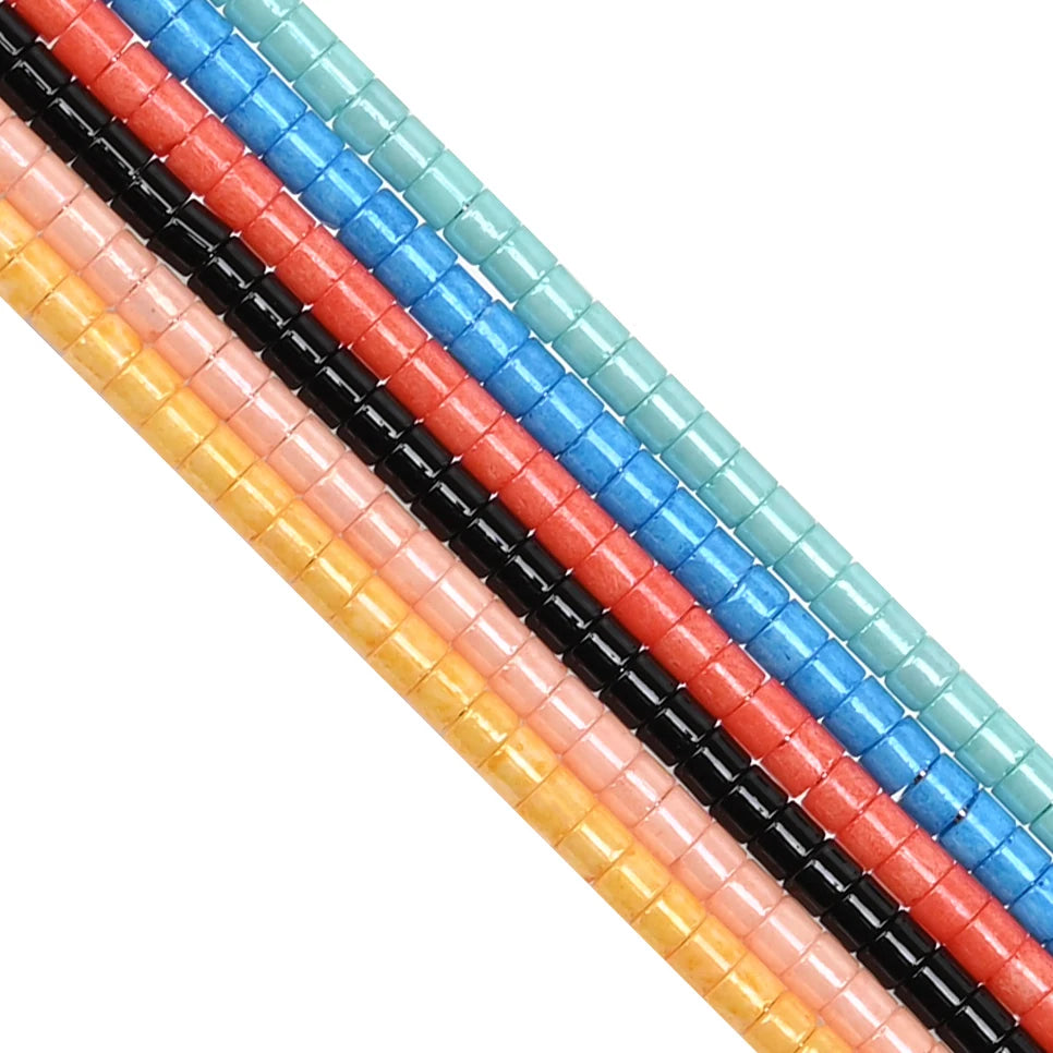 1200 cuentas de vidrio japonesas de 2 mm, uniformes, para hacer joyas, pulseras, collares, pequeñas cuentas artesanales.