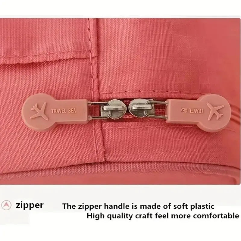 Bolsa de almacenamiento de ropa interior portátil y sencilla, ligera, resistente al polvo, organizador multifuncional para viajes.
