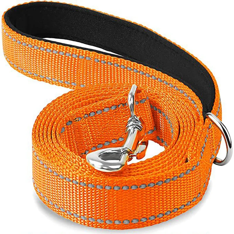 Arnés para perros y gatos, correa de plomo con reflexión nocturna, cuerda de remolque para mascotas de 1,2/1,5/1,8 m, cuerda de protección, correa de entrenamiento para caminar.