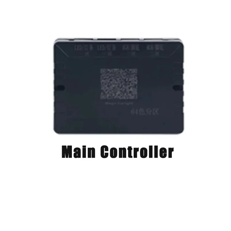 Dual Zone 18/22 in 1 Ambient Light Parts 64 Colors RGB Main Controller Sub Controller Speaker Lights 35/75/110cm Light Strips