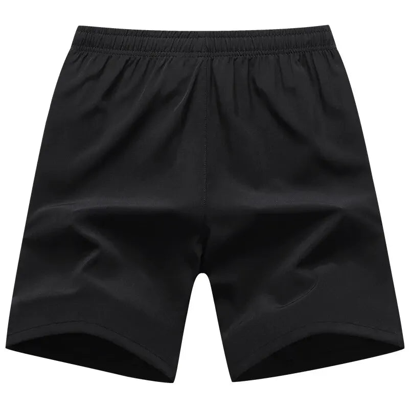 Pantalones cortos deportivos de verano para hombre, cómodos, con cintura elástica, transpirables, tallas grandes 6XL, 7XL y 8XL.
