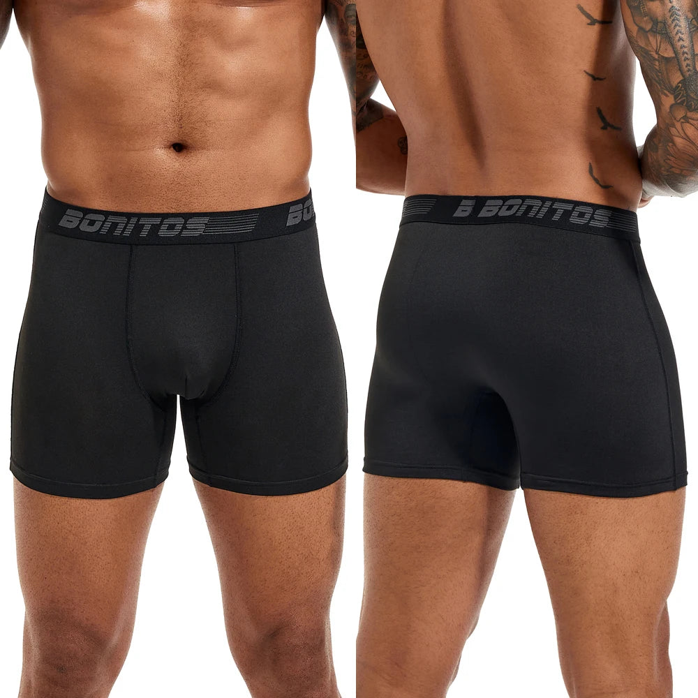 Lote de 5 calzoncillos de poliéster para hombre, ropa interior masculina de marca, bóxer y calzoncillos, conjunto de lujo, pantalones cortos sexys, regalo.