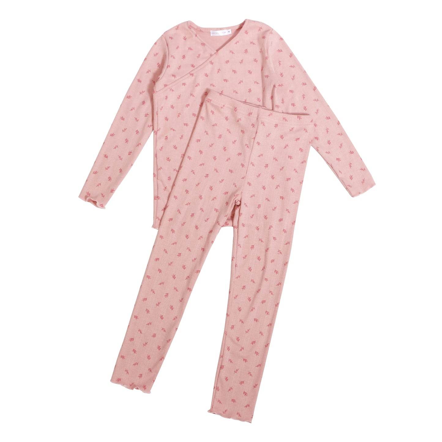 AS 2024 Ropa para bebé niña, conjuntos para niño, estampado floral, manga larga, para invierno