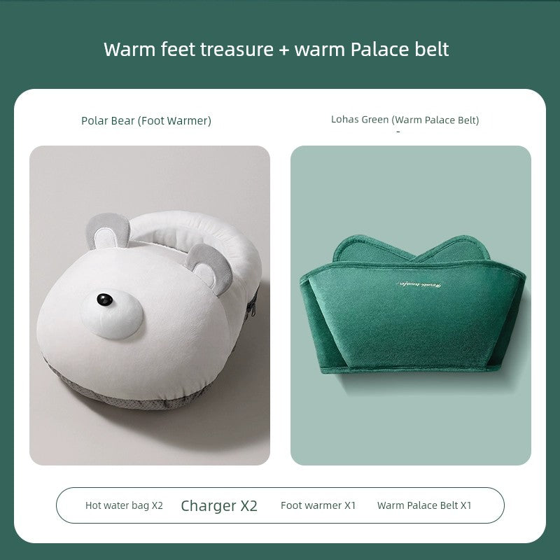 Feet Warmer Bed Sleep Special Hot Water Bag for Bed Explosion-Proof Rechargeable Hot-Water Bag Hand Warmer Handy Gadget 1780