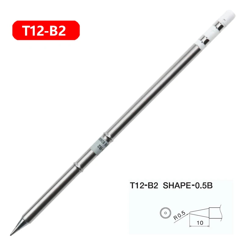 1pc T12 Soldering Iron tips Replacement Various models of Tip Electric Soldering Iron Tip T12- D4 D52 J02 JS02 BC3 CF4 KF KL
