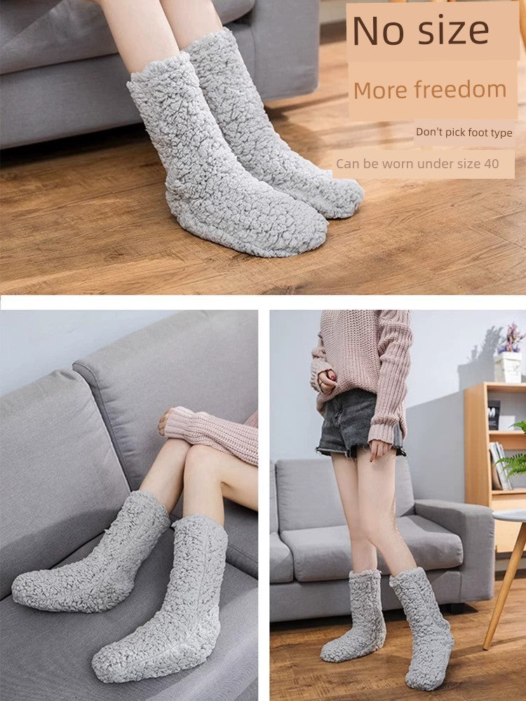 Fantastic Foot Warming Appliance Women's Feet Warmer Winter Sleep Bed Socks Hot Water Bag Dormitory Quilt Cover Feet Heattech 1851
