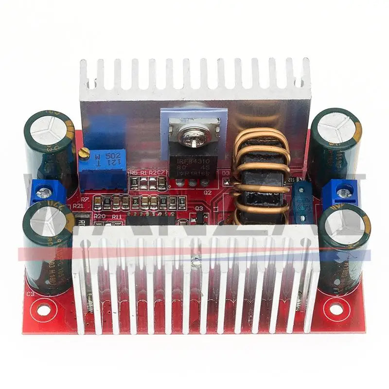 Convertidor elevador de CC de 400 W y 15 A, fuente de alimentación de corriente constante, controlador LED, cargador de voltaje de 8,5-50 V a 10-60 V, módulo elevador.