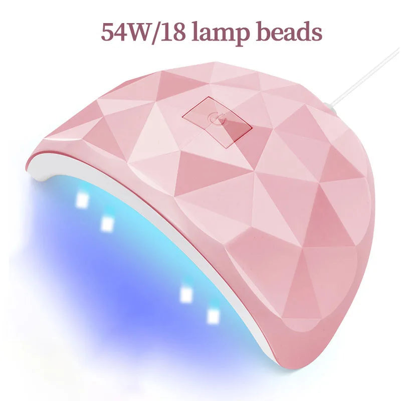 LINMANDA 54W UV Led Lamp Nail Dryer Curing Gel Nail Polish 18pcs Leds Lamp With USB Smart Timer Sun Light Nail Art Tools