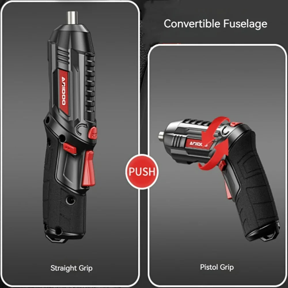 Small And Powerful Battery Screwdriver Rechargeable 4.2V 6Nm 1300mAh 250rpm Screwdrivers Electric Screw Driver Screwdriver Set