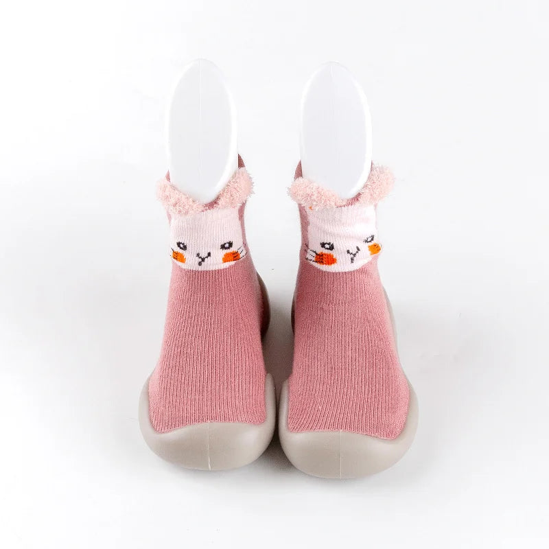 Spring and Fall Models of Children's Walking Shoes Floor Socks Infant Non-slip Soft Bottom Floor Shoes for Boys and Girls Indoor