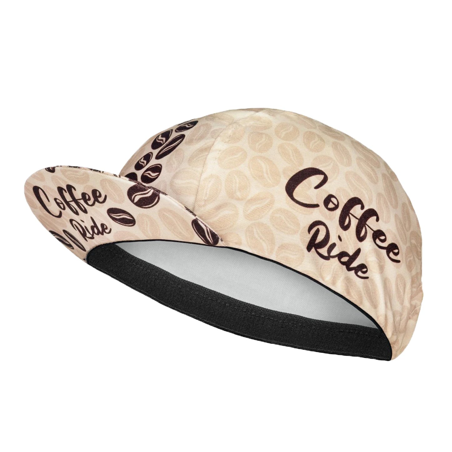 Gorras de ciclismo clásicas de poliéster con diseño de cerveza, café y helado de SweetMatt, de secado rápido, para verano
