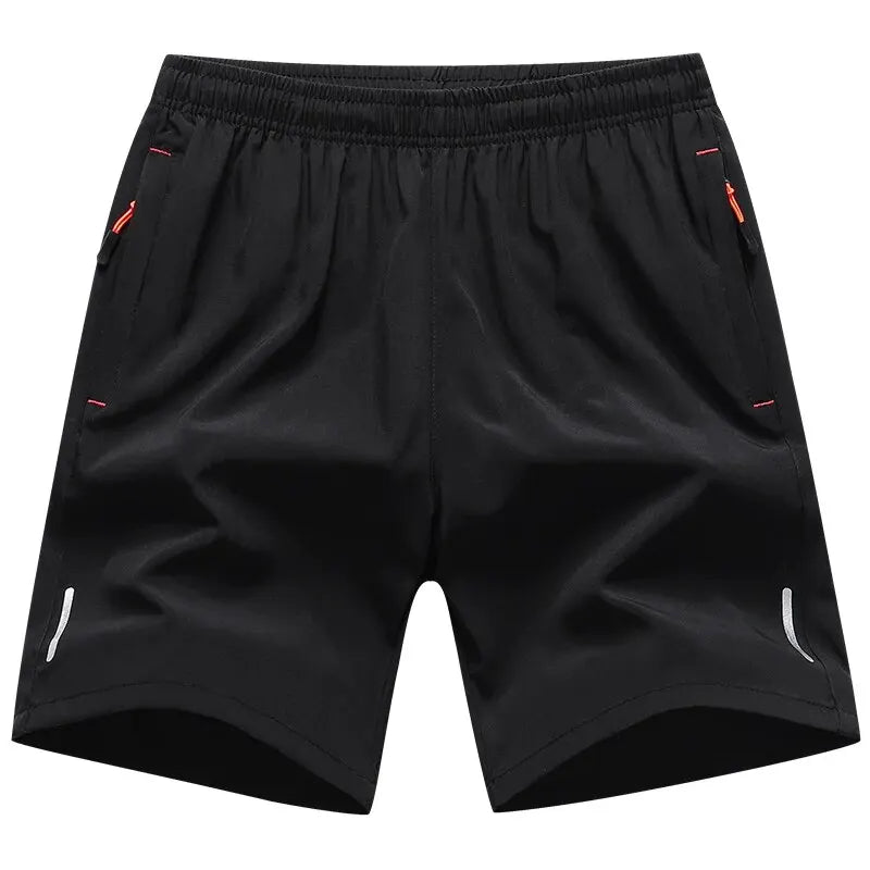 Pantalones cortos deportivos de verano para hombre, cómodos, con cintura elástica, transpirables, tallas grandes 6XL, 7XL y 8XL.