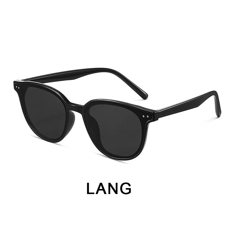CLLOIO - Gafas de sol unisex de nueva tendencia para mujer y hombre, diseño simple, decorativas, para conducir, con protección UV400