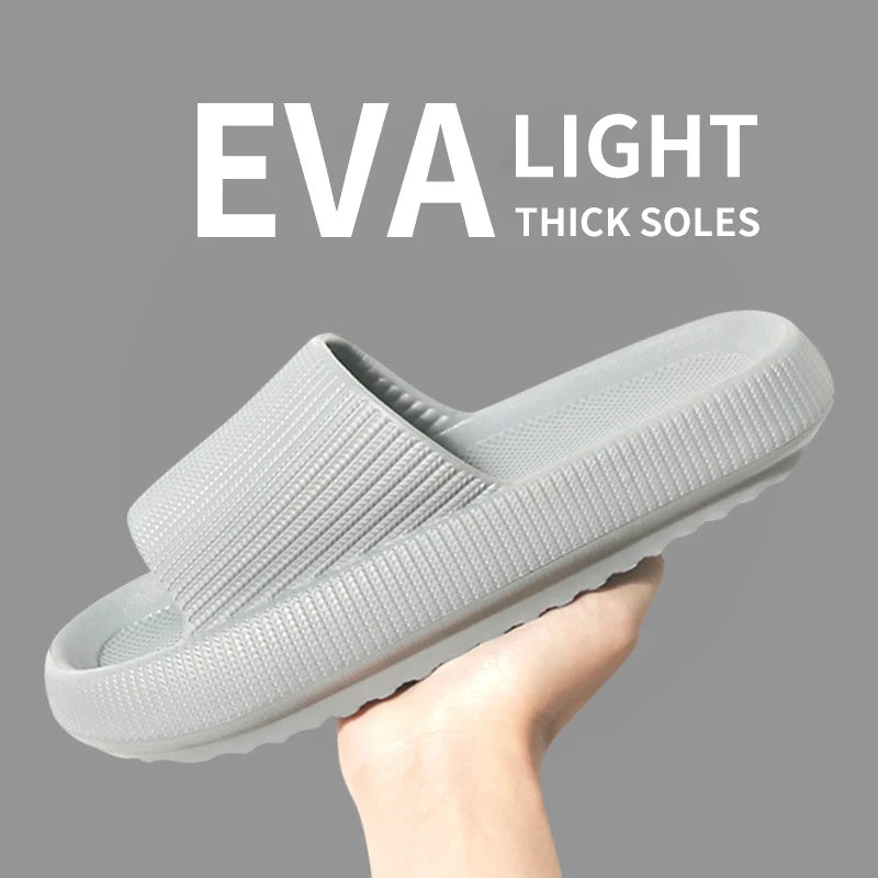 Zapatillas de verano para el hogar con suela blanda y antideslizantes Eva Simple para hombre