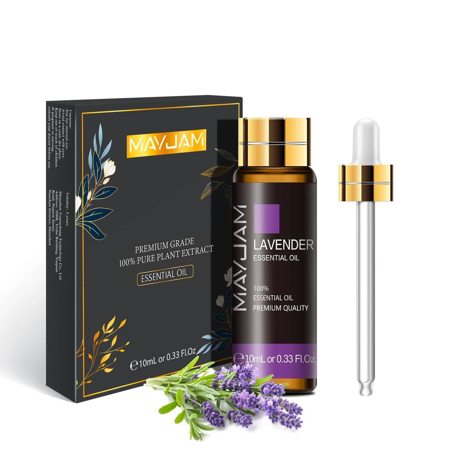 Aceite esencial difusor de aroma de lavanda, rosa, eucalipto, jazmín, vainilla, menta, sándalo, árbol de té y naranja, 10 ml.