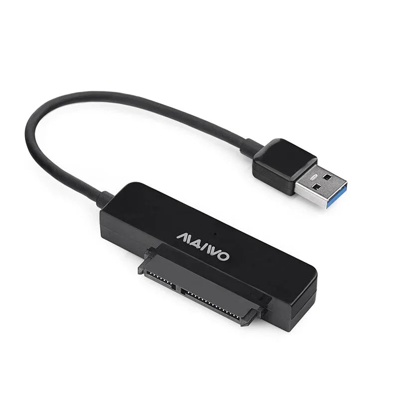 MAIWO Hard Drive Easy Drive Cable USB3.0 To Sata Adapter Cable 2.5-inch Hard Drive Converter SATA Adapte for 2.5'' HDD/SSD