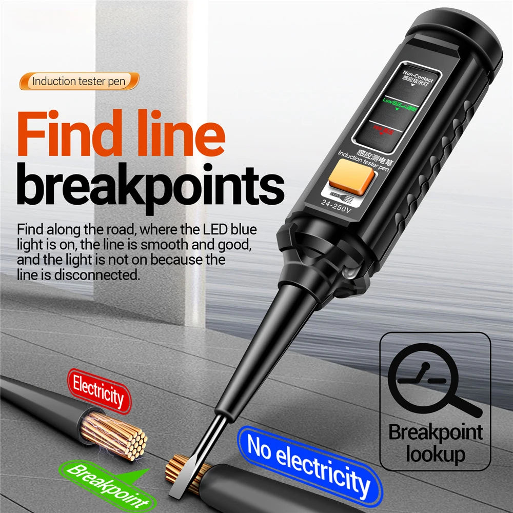 Multi-functional Electrician Screwdriver Pencil AC Non-contact Induction Test Pen Voltage Tester Voltage Detector Screwdriver