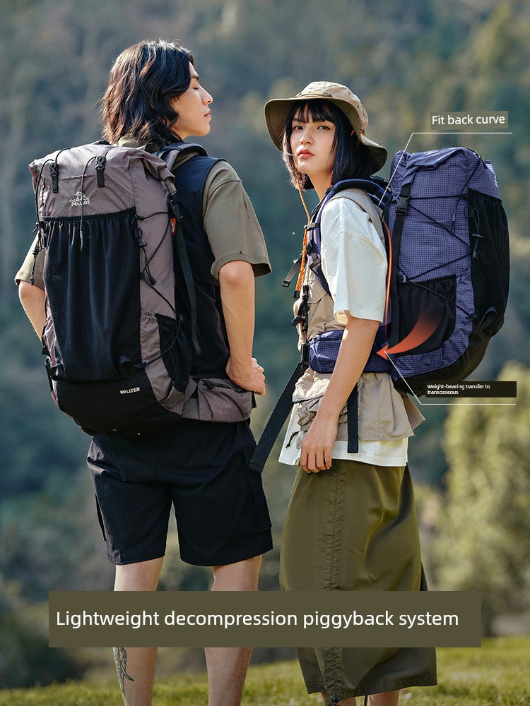 Bolsa de viaje profesional para actividades al aire libre Boxi y Rock de 60 l