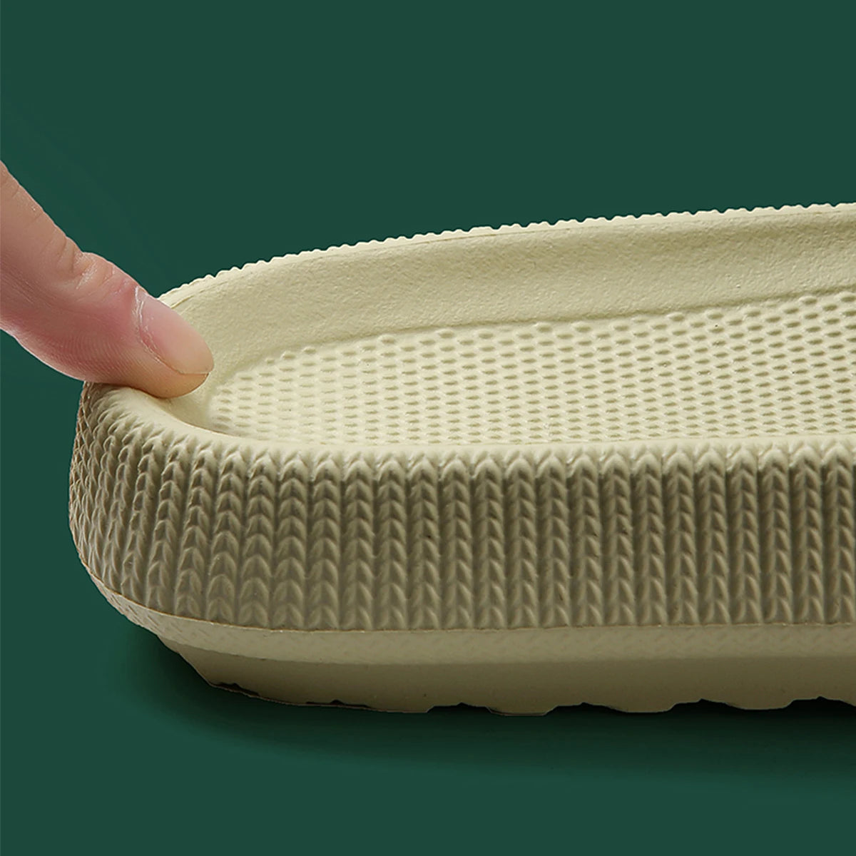 Zapatillas de verano para el hogar con suela blanda y antideslizantes Eva Simple para hombre