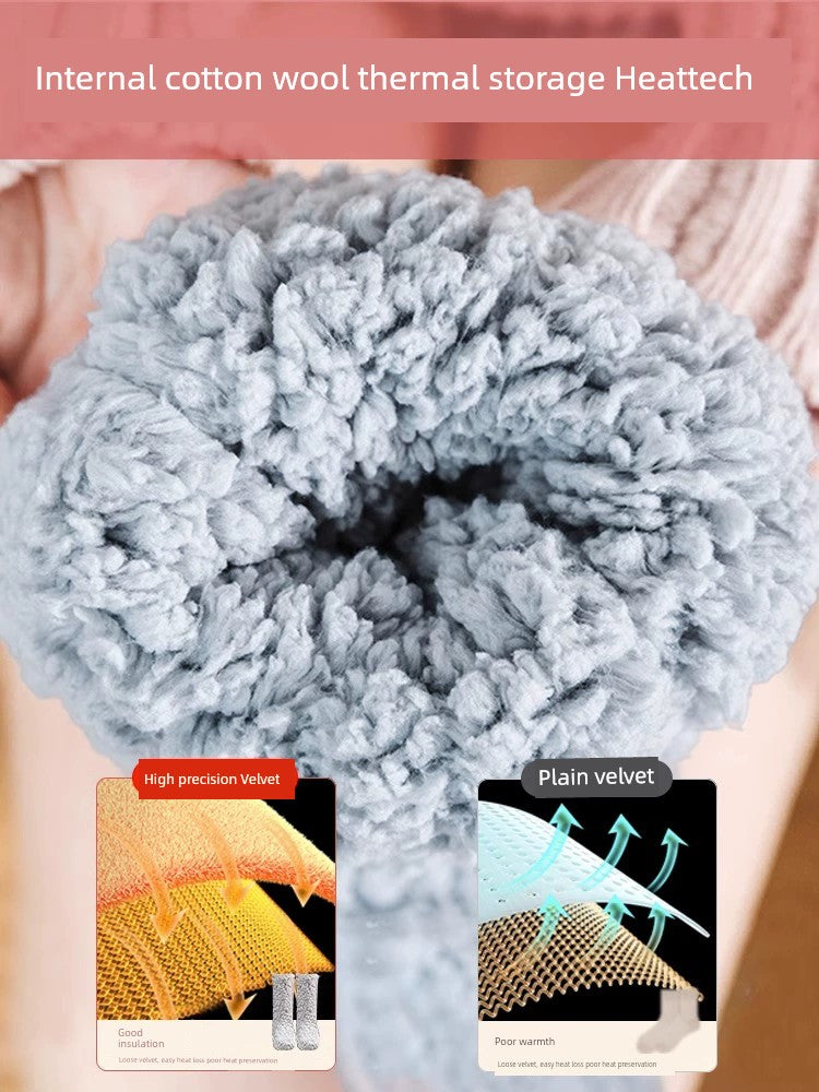 Fantastic Foot Warming Appliance Women's Feet Warmer Winter Sleep Bed Socks Hot Water Bag Dormitory Quilt Cover Feet Heattech 1851
