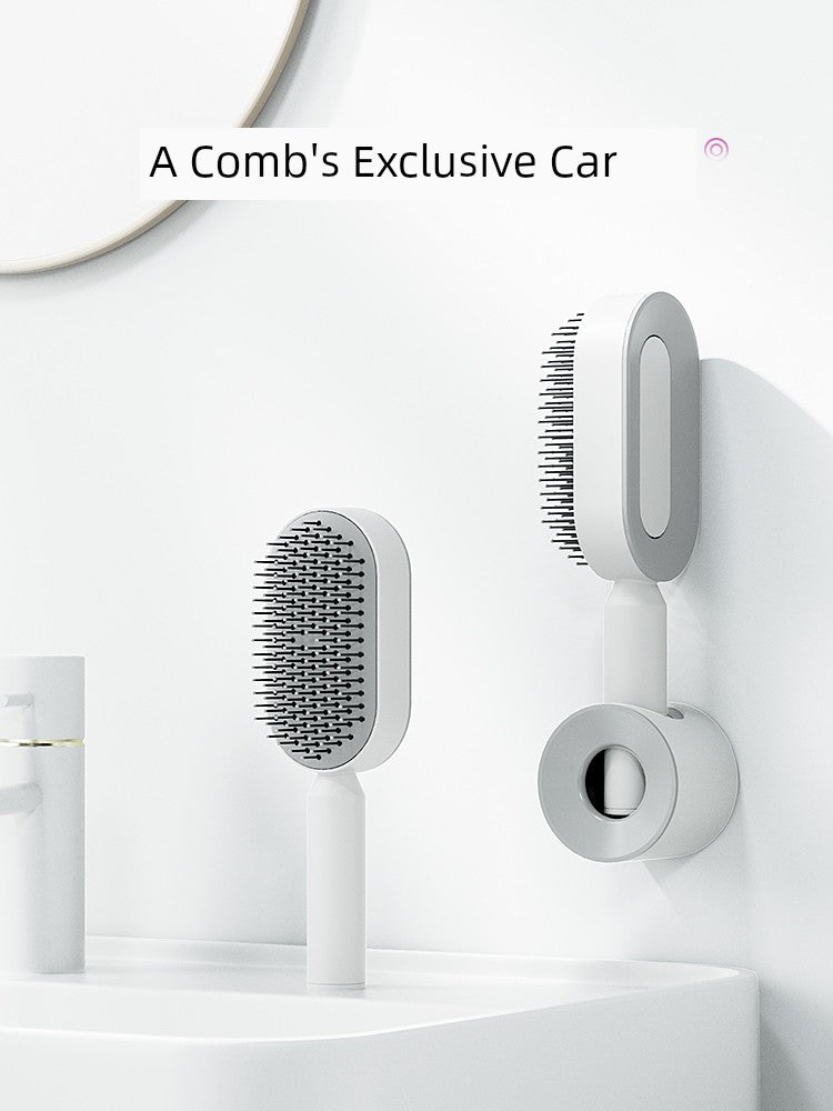 Upgraded for Long Hair Airbag Massage Comb Cleaning