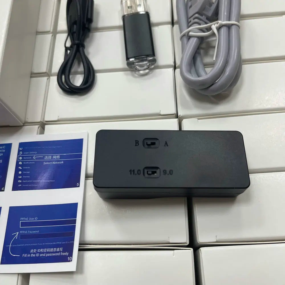 One-Key JB Tool Mod Kit For PS4 FW 9.0/11.0 System USB Dongle Adapter for 9.60/10.00/10.01/10.50/10.70 With Type-C Cable