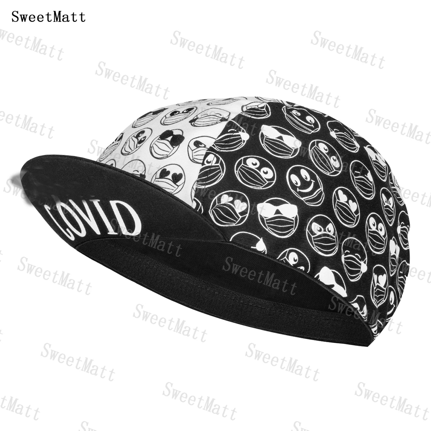Gorras de ciclismo clásicas de poliéster con diseño de cerveza, café y helado de SweetMatt, de secado rápido, para verano