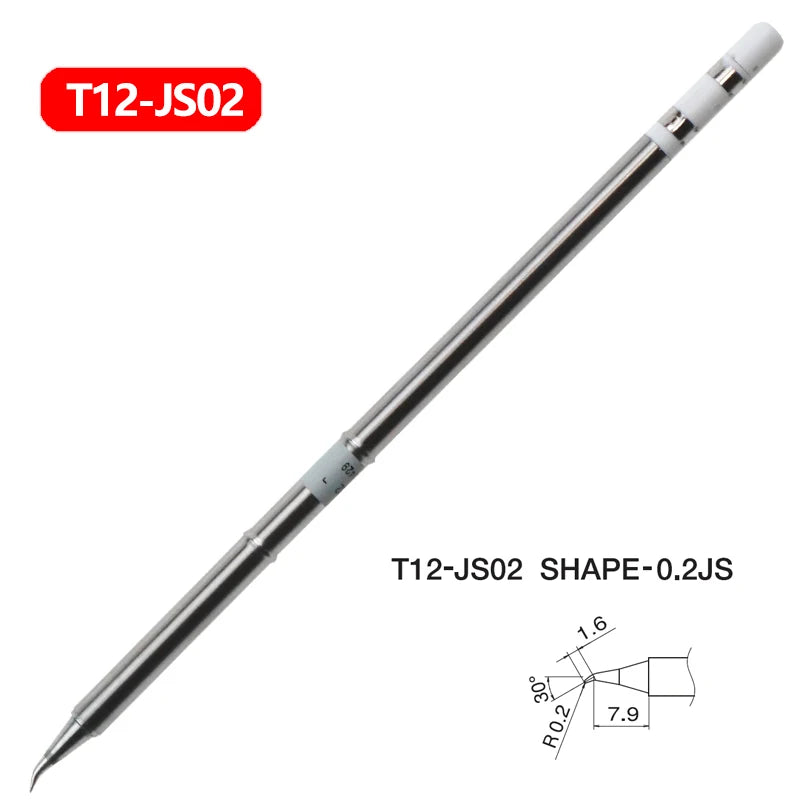 1pc T12 Soldering Iron tips Replacement Various models of Tip Electric Soldering Iron Tip T12- D4 D52 J02 JS02 BC3 CF4 KF KL
