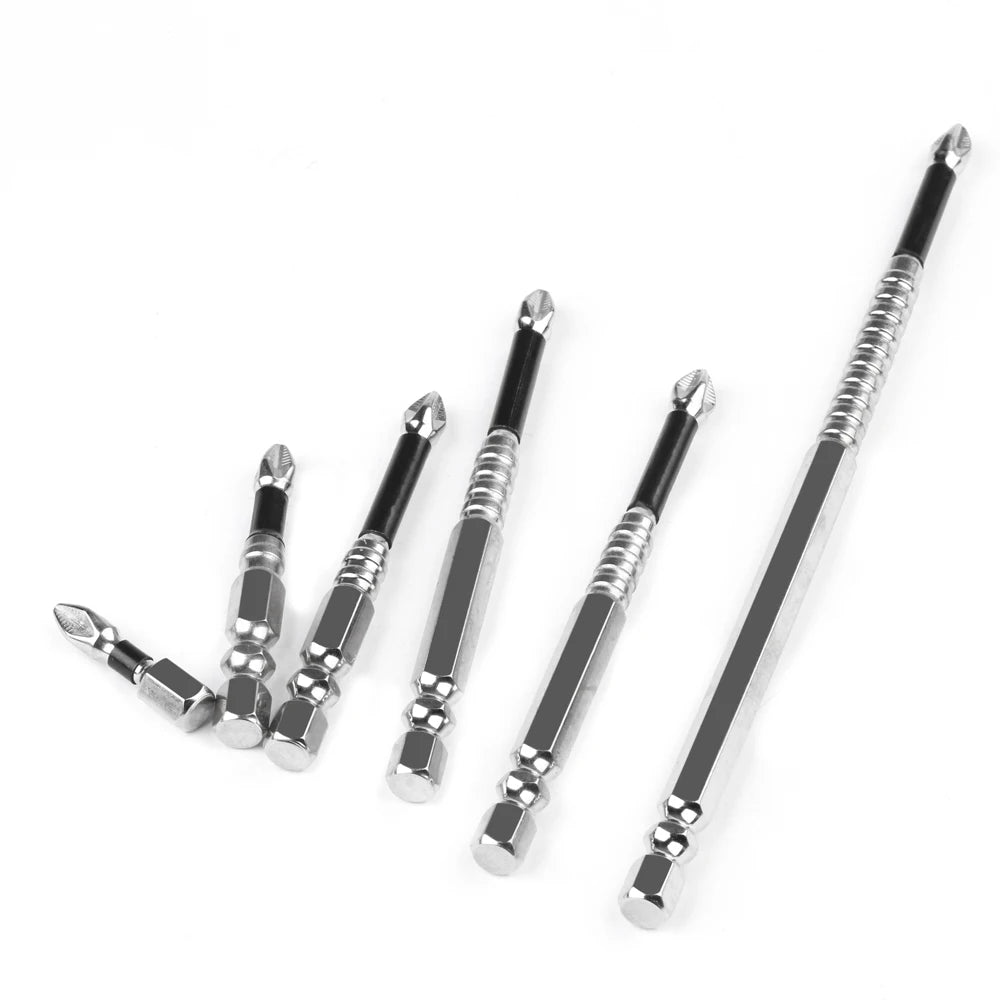 K5 Non-slip High Hardness Bit S2 Strong Magnetic 5A Black Non-slip Cross Head Electric Drill Electric Screwdriver Bit