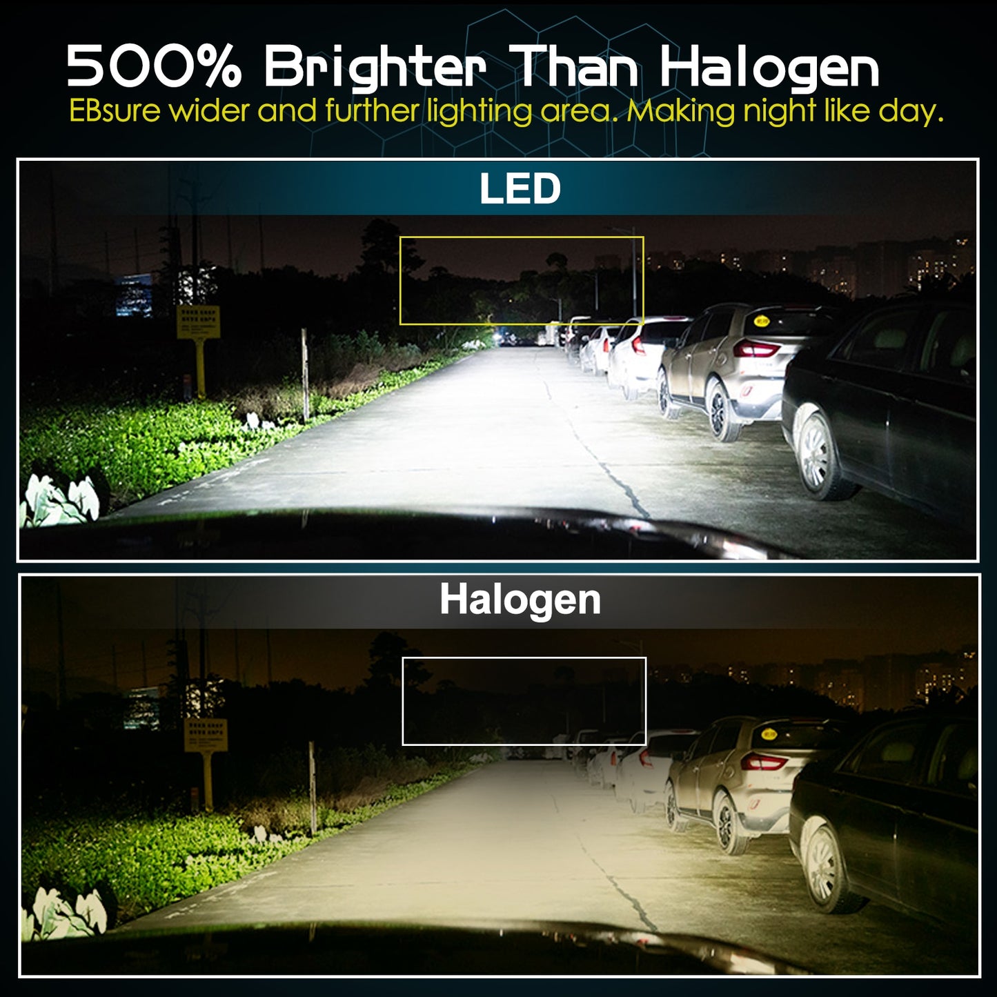Bombilla LED H7 Canbus 360 6000K para faros delanteros de coche, H1, H11, H8, HB3, 9005, HB4, 9006, 9012, HIR2, 12 lados, CSP, 25000LM, luz alta/baja