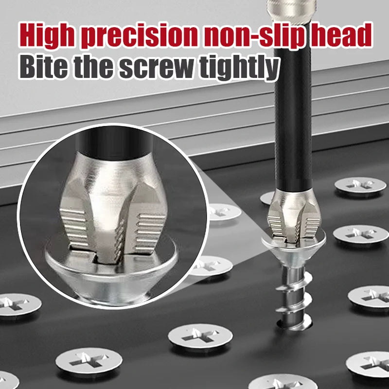 K5 Anti-Slip and Shock-Proof Bits Screwdriver Bits High Hardness Strong Magnetic 25/50/65/70/90/150mm Ph2 Screwdriver Set