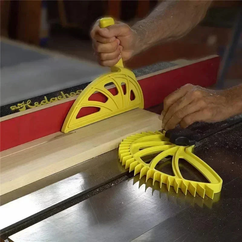 Table Saw Push Saw and Feather Nut Locator Board Tool Set Woodworking Accessories for Table Circular Saw and Trim Routers