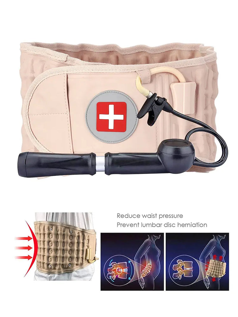 Adjustable Decompression Brace for Osteoporosis Scoliosis Support Seniorspine Relief Belt Air Traction Spinal Relief
