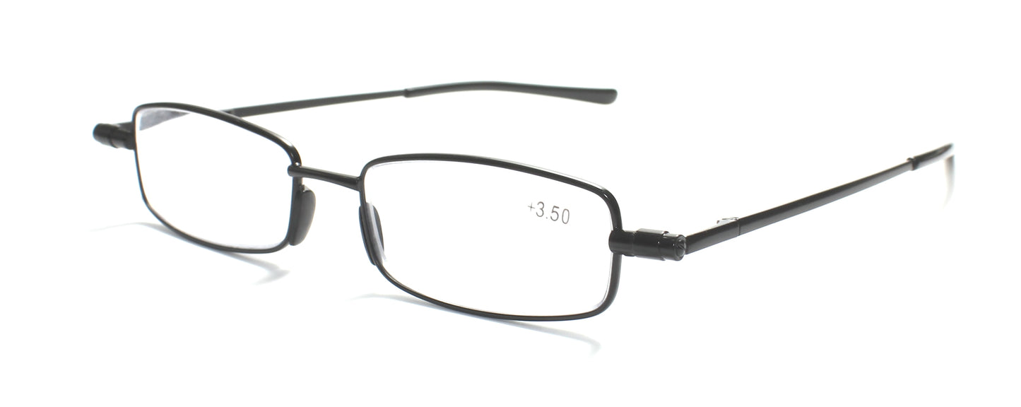 Gafas Slingshots, lupas, gafas de lectura progresivas para hombres y mujeres, gafas plegables de montura completa, gafas para presbicia