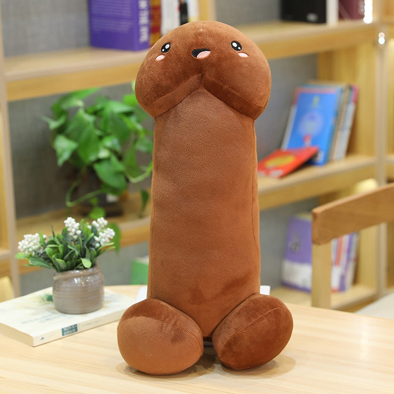 诡计阴茎毛绒玩具仿真男孩阴茎毛绒玩具真实阴茎毛绒拥抱枕头填充性感有趣礼物送女朋友