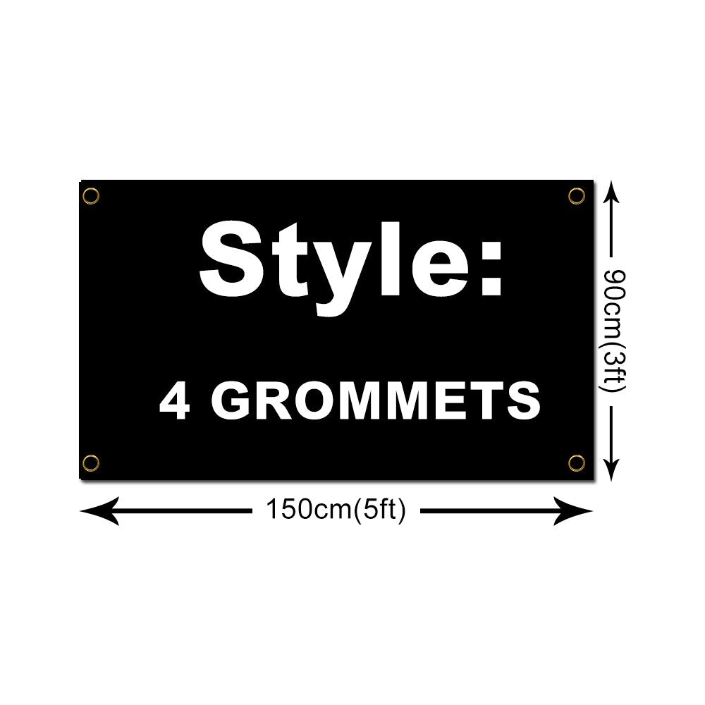 3X5 FT With Brass Grommets Digital Printing Custom Flag Banner Dropship