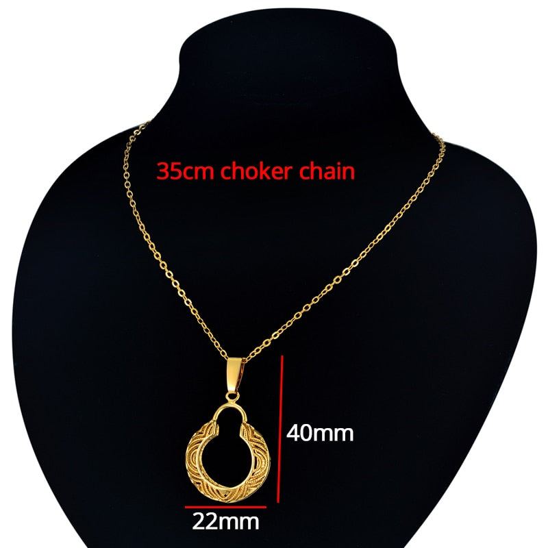 Gargantilla de serpiente de acero inoxidable de 35+5 cm, color dorado y plateado, de alta calidad, para mujer, 2019