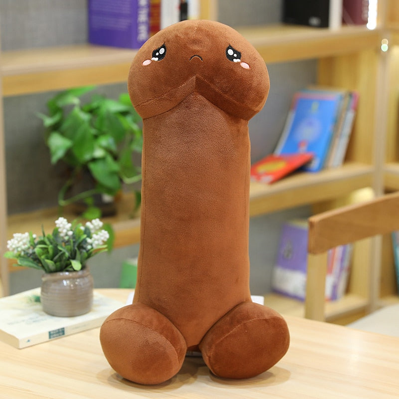 诡计阴茎毛绒玩具仿真男孩阴茎毛绒玩具真实阴茎毛绒拥抱枕头填充性感有趣礼物送女朋友