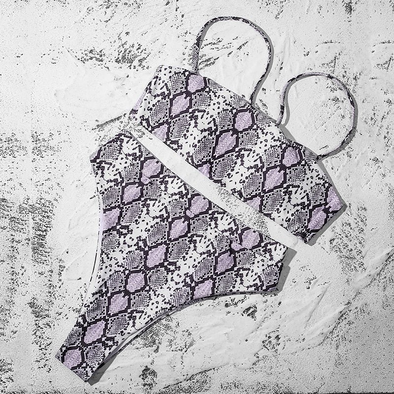 ZTVitality Bikinis Sexys Bikini Push Up Sólido 2019 Venta Caliente Sujetador Acolchado Tirantes Cintura Alta Traje de Baño Traje de Baño Mujeres Estampado Biquini XL